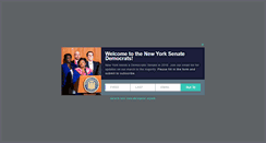 Desktop Screenshot of newyorksenatedems.com